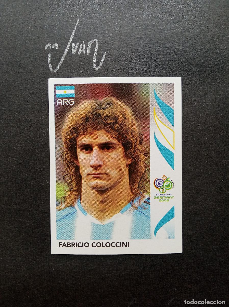 Cromos de f&uacute;tbol: N&ordm; 173 COLOCCINI ARGENTINA ATLETICO MADRID ⚽ PANINI &reg; WORLD CUP ALEMANIA 2006 MUNDIAL 06 SIN PEGAR