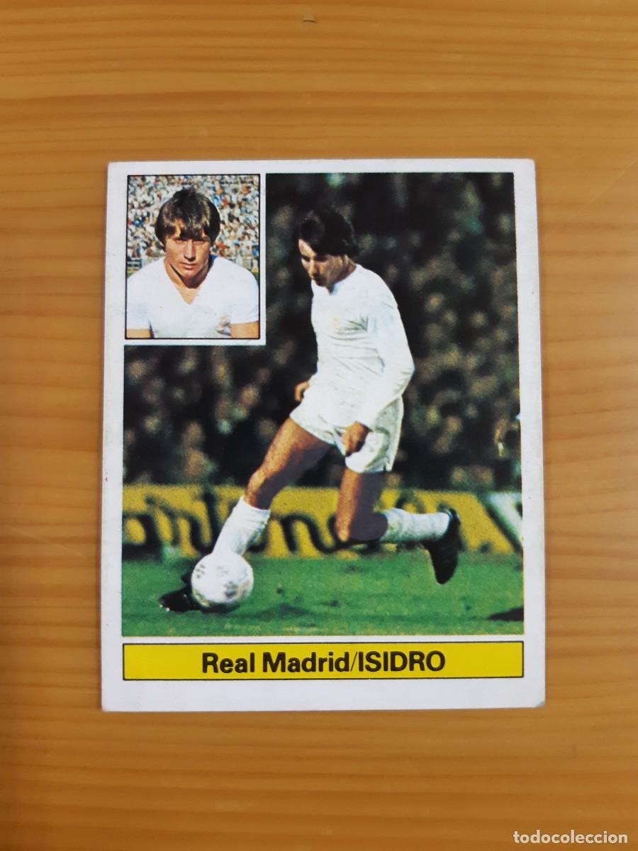 Cromos de f&uacute;tbol: Isidro (Real Madrid) Liga 81-82 ESTE. Nunca pegado, sin pegar