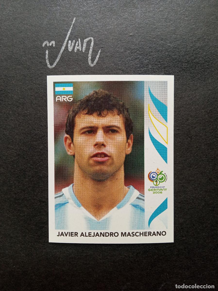 Cromos de f&uacute;tbol: N&ordm; 180 ROOKIE MASCHERANO ARGENTINA BARCELONA ⚽ PANINI &reg; WORLD CUP ALEMANIA 2006 MUNDIAL 06 SIN PEGAR