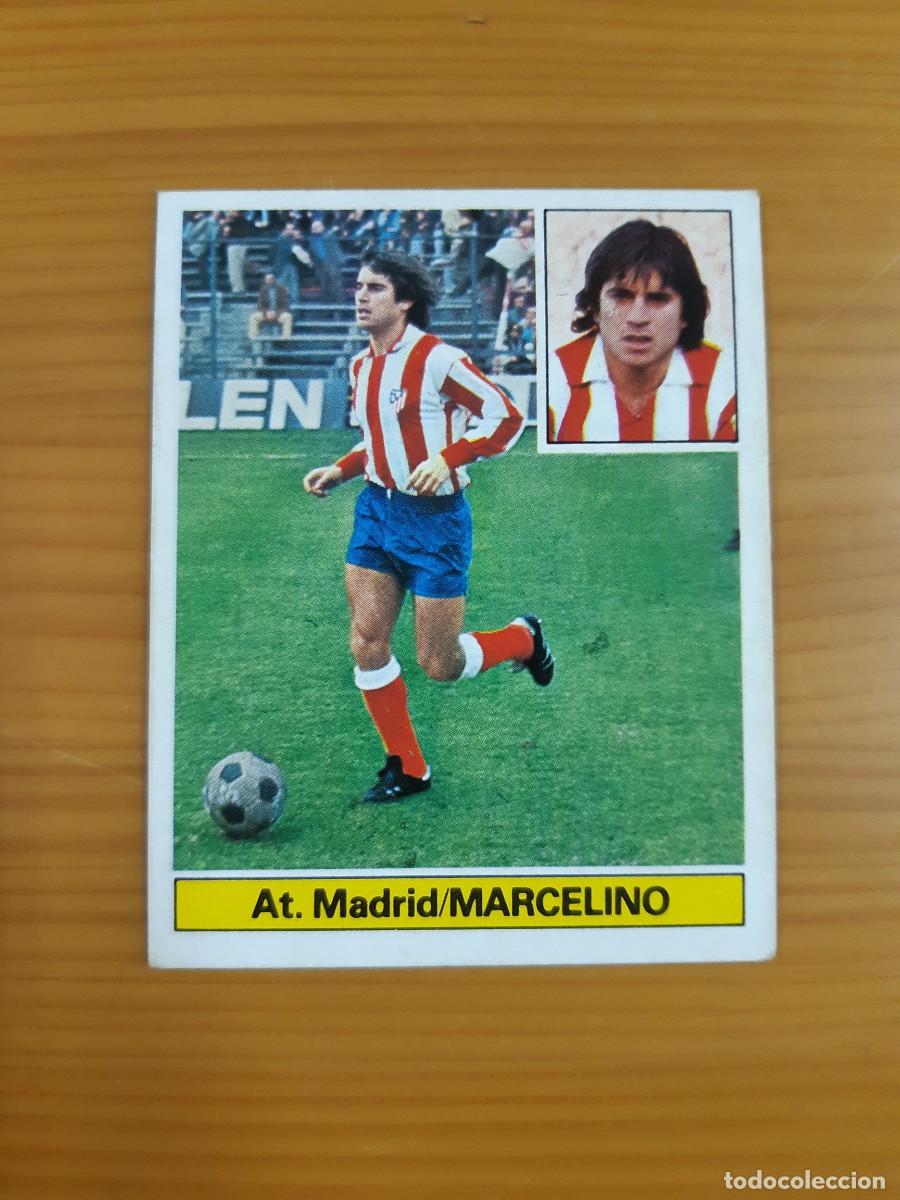 Cromos de f&uacute;tbol: Marcelino (Atl&eacute;tico Madrid) Liga 81-82 ESTE. Nunca pegado, sin pegar