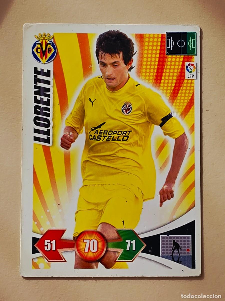 Figurine di Calcio: 322 Joseba Llorente, Villarreal CF, Panini Adrenalyn XL liga bbva 2009 2010 09 10