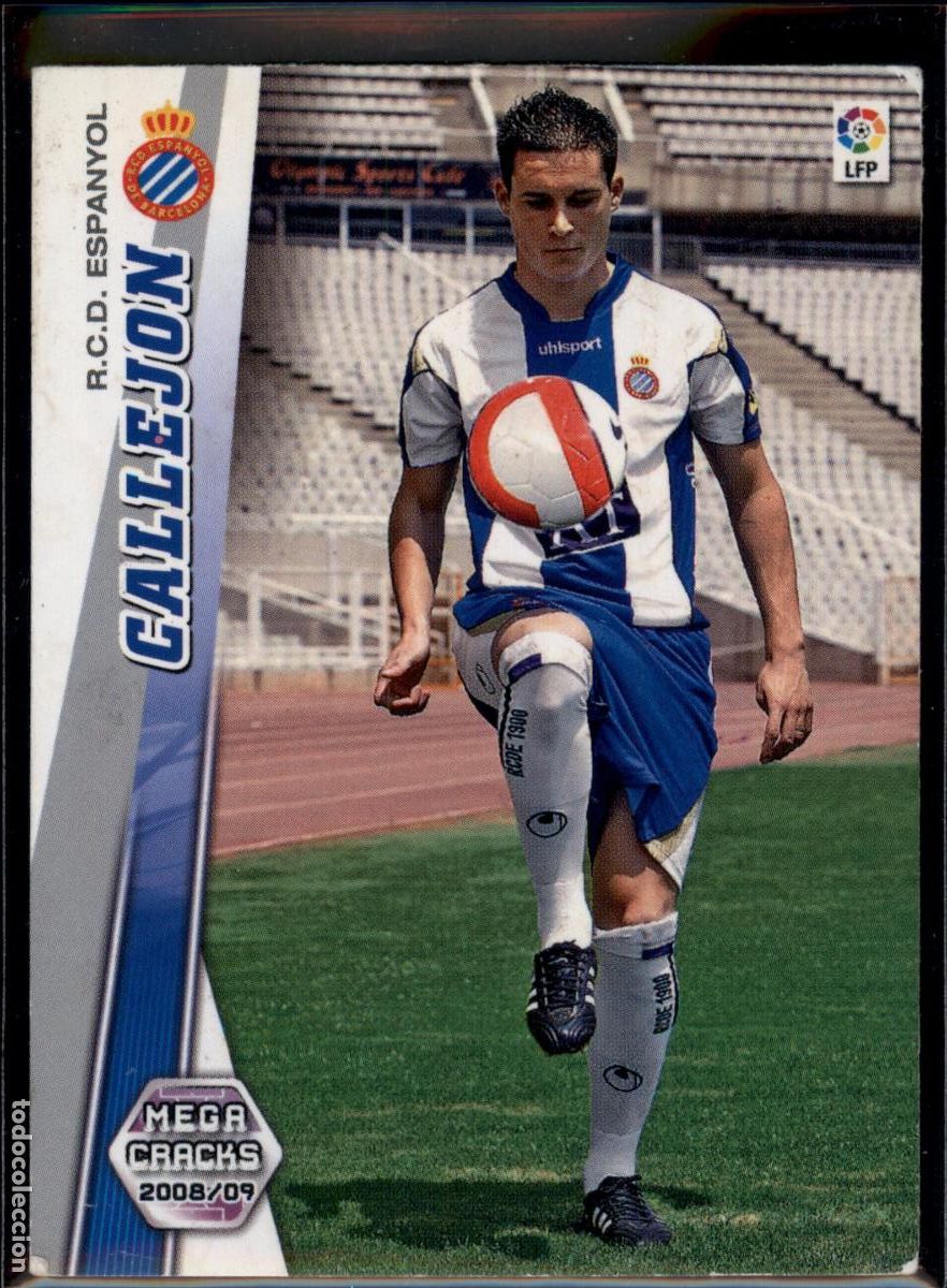 Cromos de f&uacute;tbol: Callej&oacute;n N&ordm; 126 RCD Espanyol La Liga LFP Megacracks 2008 2009 Panini 08 09