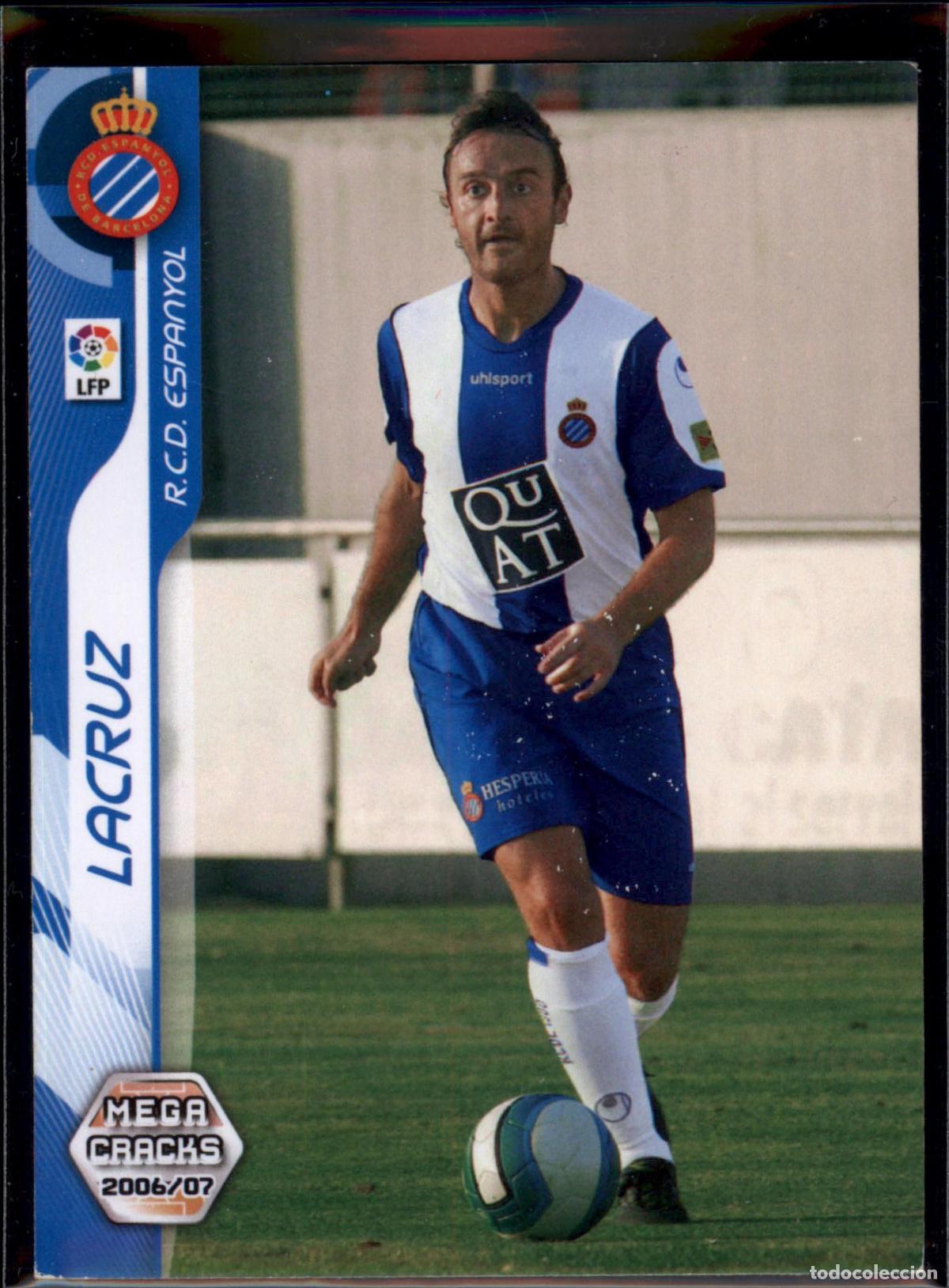 Cromos de f&uacute;tbol: Iraizoz N&ordm; 111 RCD Espanyol La Liga LFP Megacracks 2007 2008 Panini 07 08