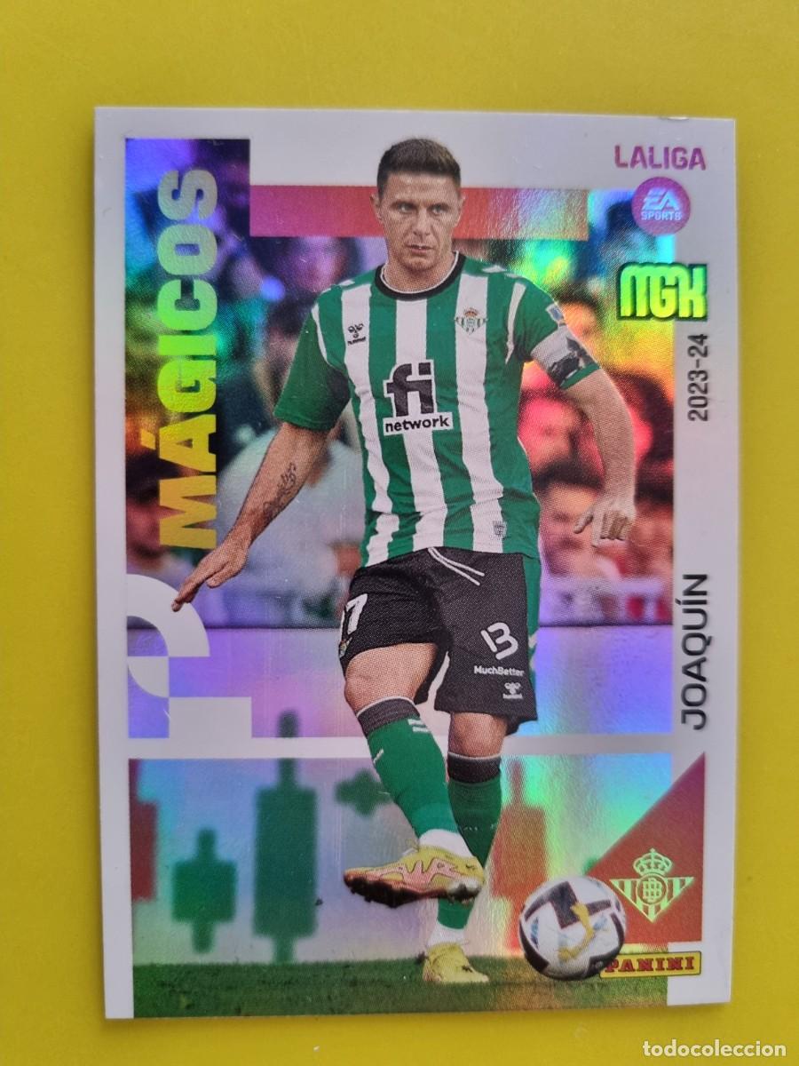 Cromos de f&uacute;tbol: CROMO FUTBOL 23 24 2023 2024 MEGACRACKS MAGICOS 437 JOAQUIN REAL BETIS AR1026