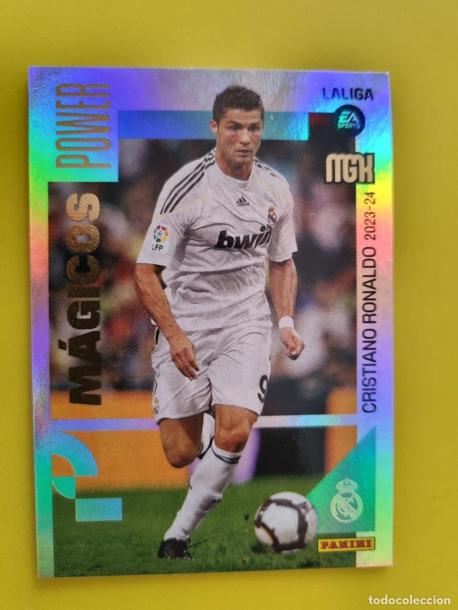 Cromos de f&uacute;tbol: CROMO FUTBOL 23 24 2023 2024 MEGACRACKS MAGICOS POWER 435 CRISTIANO RONALDO REAL MADRID AR1026