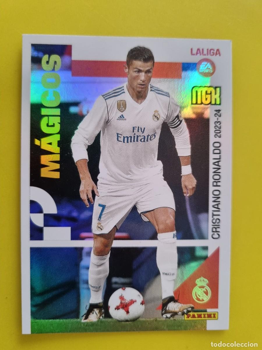 Cromos de f&uacute;tbol: CROMO FUTBOL 23 24 2023 2024 MEGACRACKS MAGICOS POWER 435 CRISTIANO RONALDO REAL MADRID AR1026