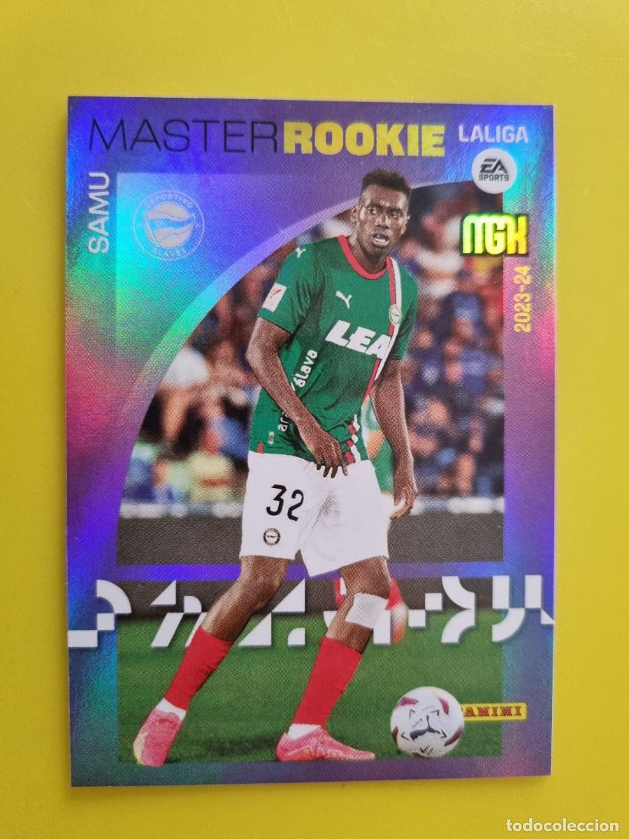 Cromos de f&uacute;tbol: CROMO FUTBOL 23 24 2023 2024 MEGACRACKS ROOKIE 515 SAMU ALAVES AR1026