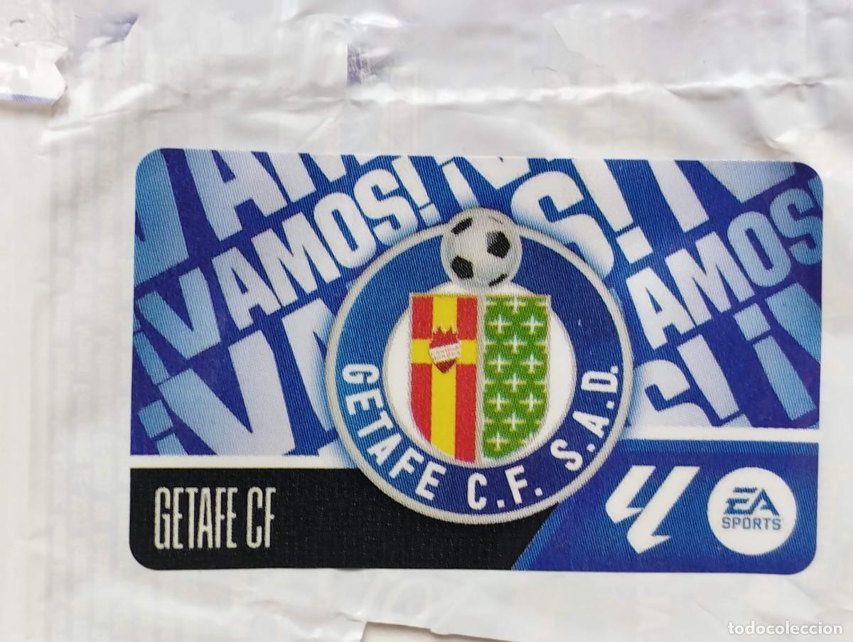Cromos de f&uacute;tbol: CROMO STICKER CHICLES LA LIGA CHICLE PANINI 26 27 2026 2027 ESCUDO GETAFE