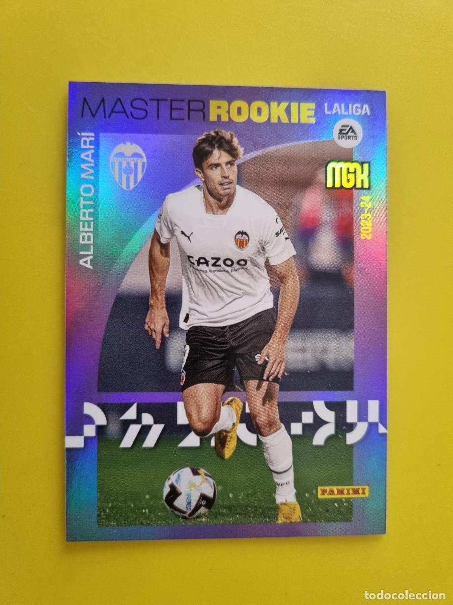 Cromos de f&uacute;tbol: CROMO FUTBOL 23 24 2023 2024 MEGACRACKS ROOKIE 408 ALBERTO MAR&Iacute; VALENCIA AR1026