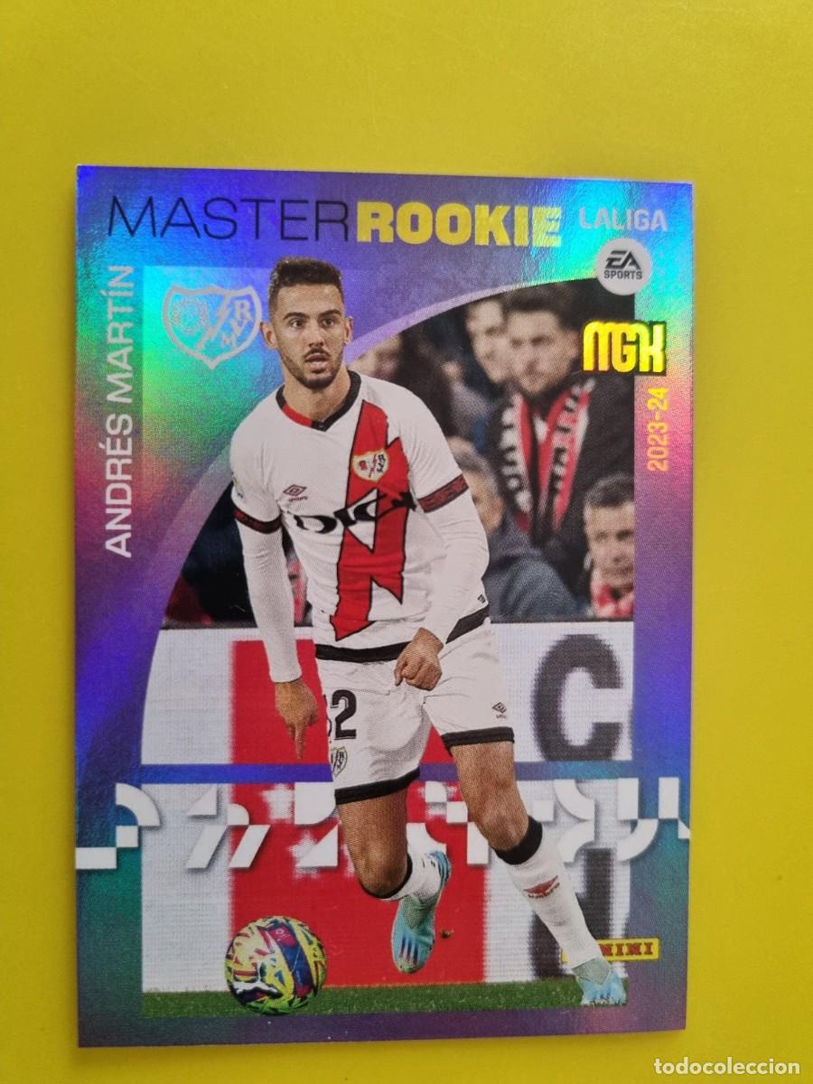 Figurine di Calcio: CROMO FUTBOL 23 24 2023 2024 MEGACRACKS ROOKIE 41O ANDRES MARTIN RAYO VALLECANO FC AR1026