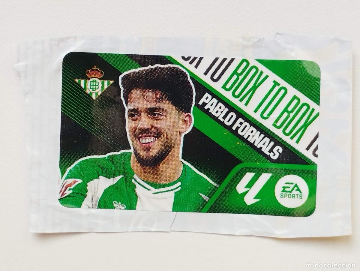 Figurine di Calcio: CROMO STICKER CHICLES LA LIGA CHICLE PANINI 26 27 2026 2027 BOX TO BOX PABLO FORNALS BETIS