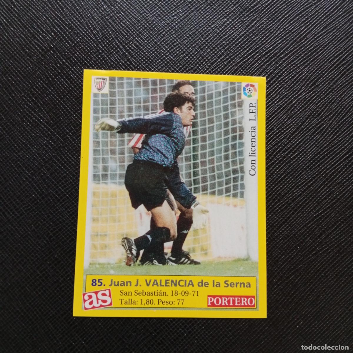 Figurine di Calcio: 85 VALENCIA BILBAO AS 1995 1996 CROMO FUTBOL LIGA 95 96 - SIN PEGAR - A96 PG235