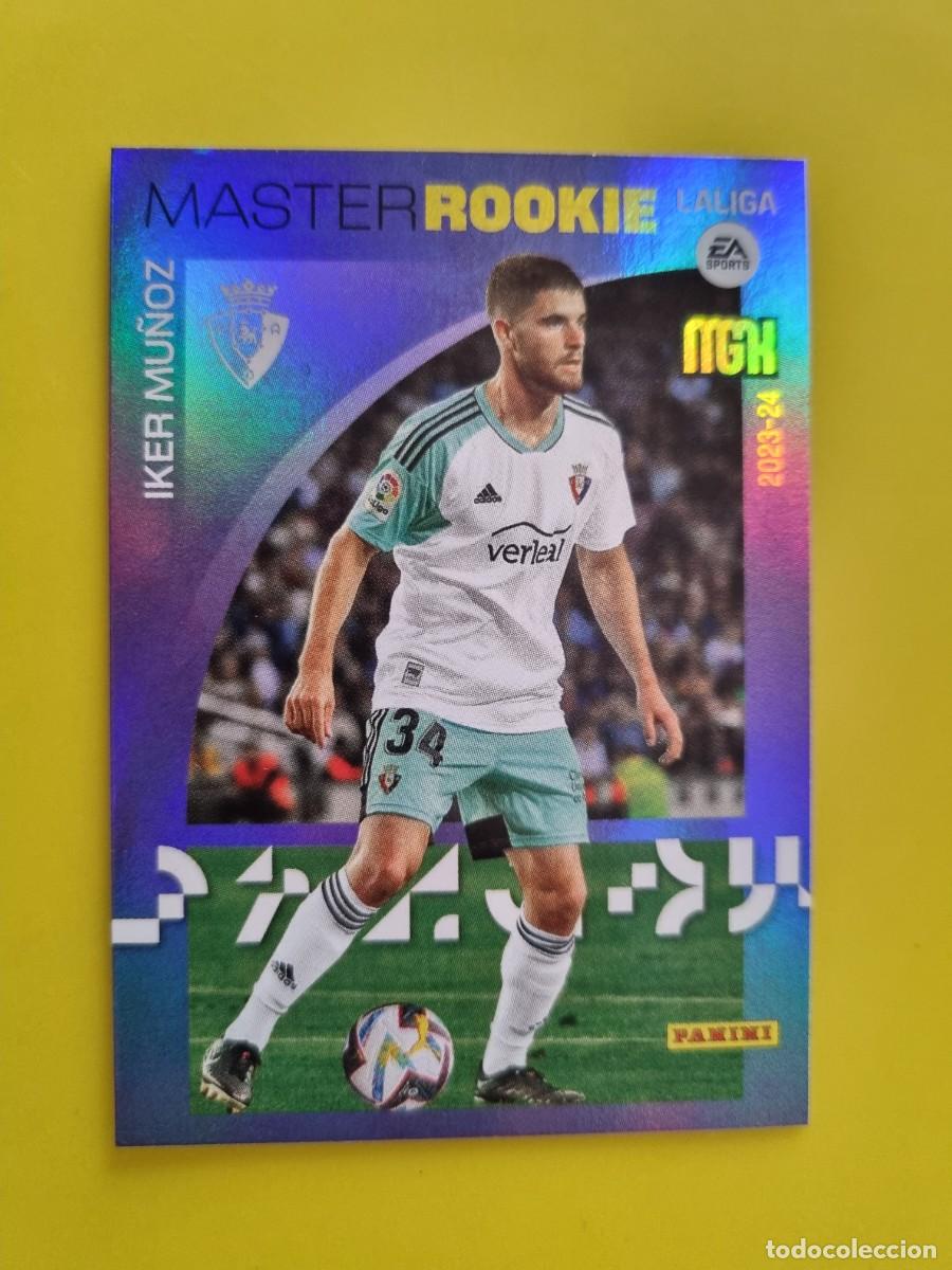 Figurine di Calcio: CROMO FUTBOL 23 24 2023 2024 MEGACRACKS ROOKIE 419 IKER MU&Ntilde;OZ OSASUNA AR1026