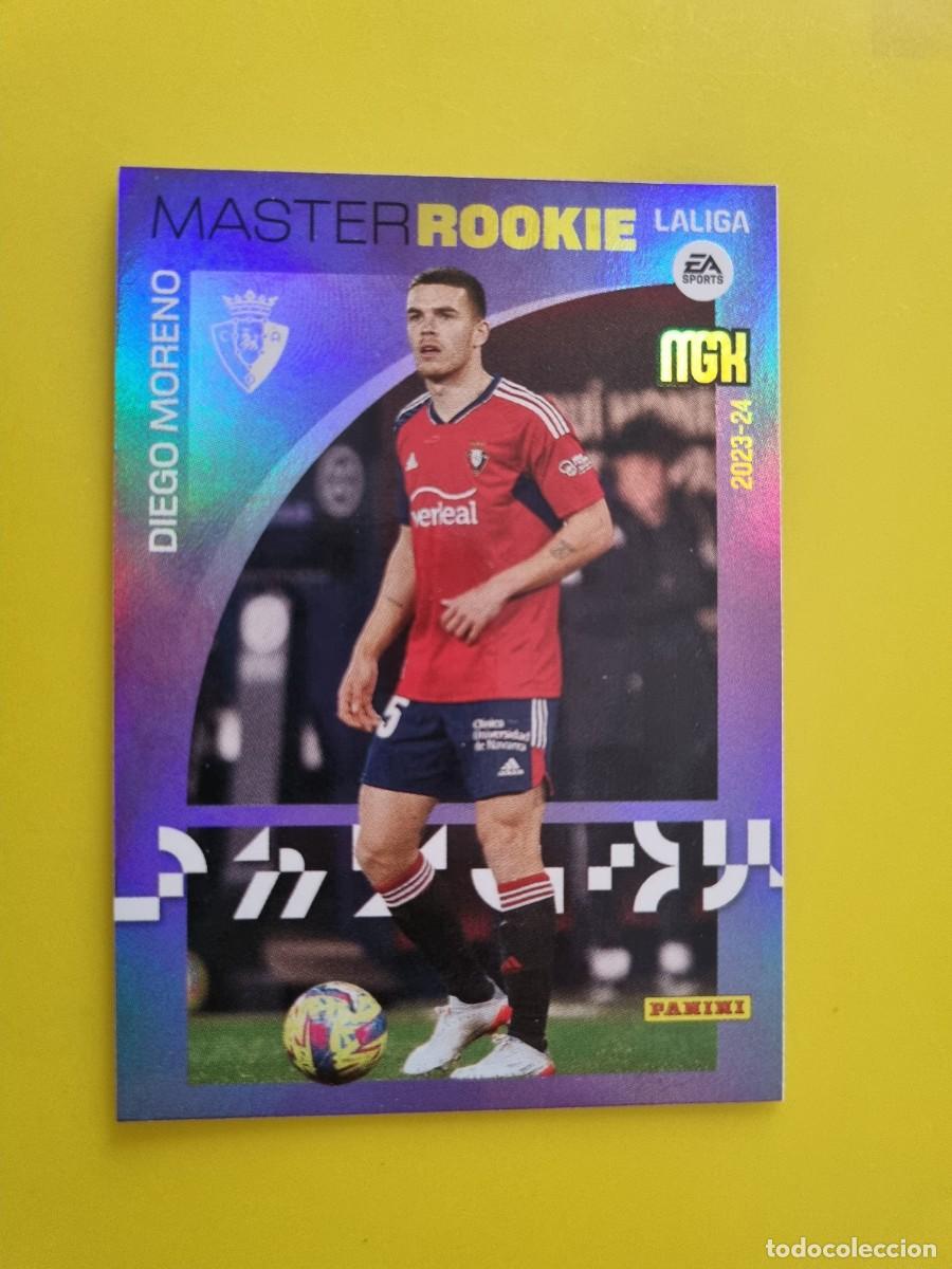 Figurine di Calcio: CROMO FUTBOL 23 24 2023 2024 MEGACRACKS ROOKIE 416 DIEGO MORENO OSASUNA AR1026