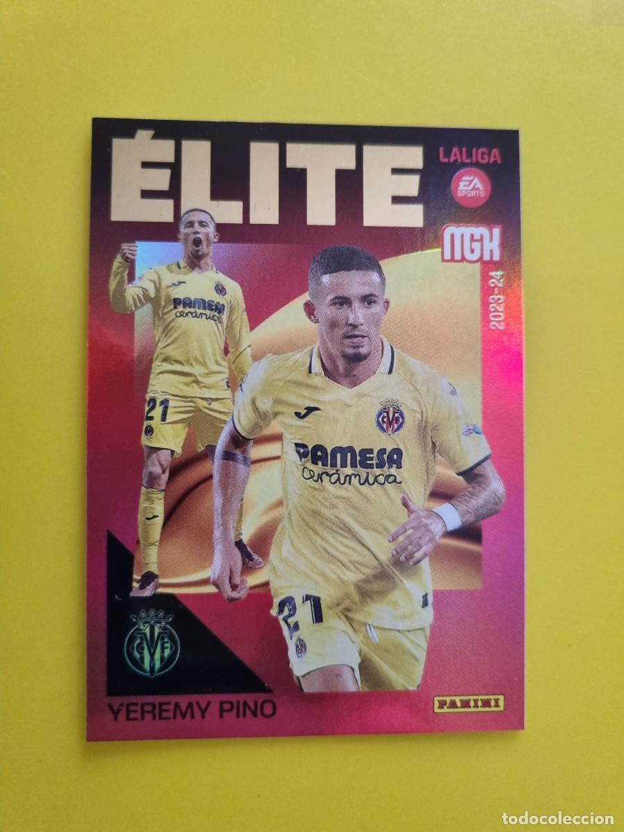 Figurine di Calcio: CROMO FUTBOL 23 24 2023 2024 MEGACRACKS ELITE 17 YEREMY PINO VILLARREAL AR1026