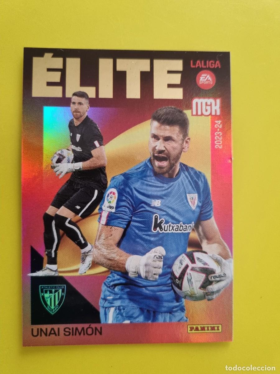 Cromos de Futebol: CROMO FUTBOL 23 24 2023 2024 MEGACRACKS ELITE 16 UNAI SIMON ATH BILBAO AR1026