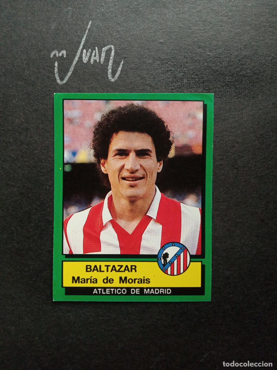 Cartes &agrave; collectionner de Football: N&ordm; 34 BALTAZAR ATLETICO MADRID BRASIL ⚽ PANINI &reg; 1989 1990 89 90 LIGA FUTBOL SIN PEGAR NUNCA PEGADO