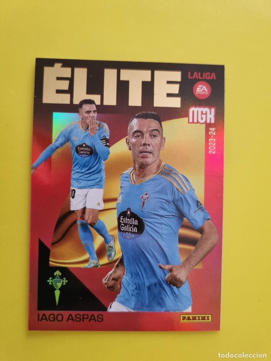 Cromos de Futebol: CROMO FUTBOL 23 24 2023 2024 MEGACRACKS ELITE 7 IAGO ASPAS CELTA DE VIGO AR1026