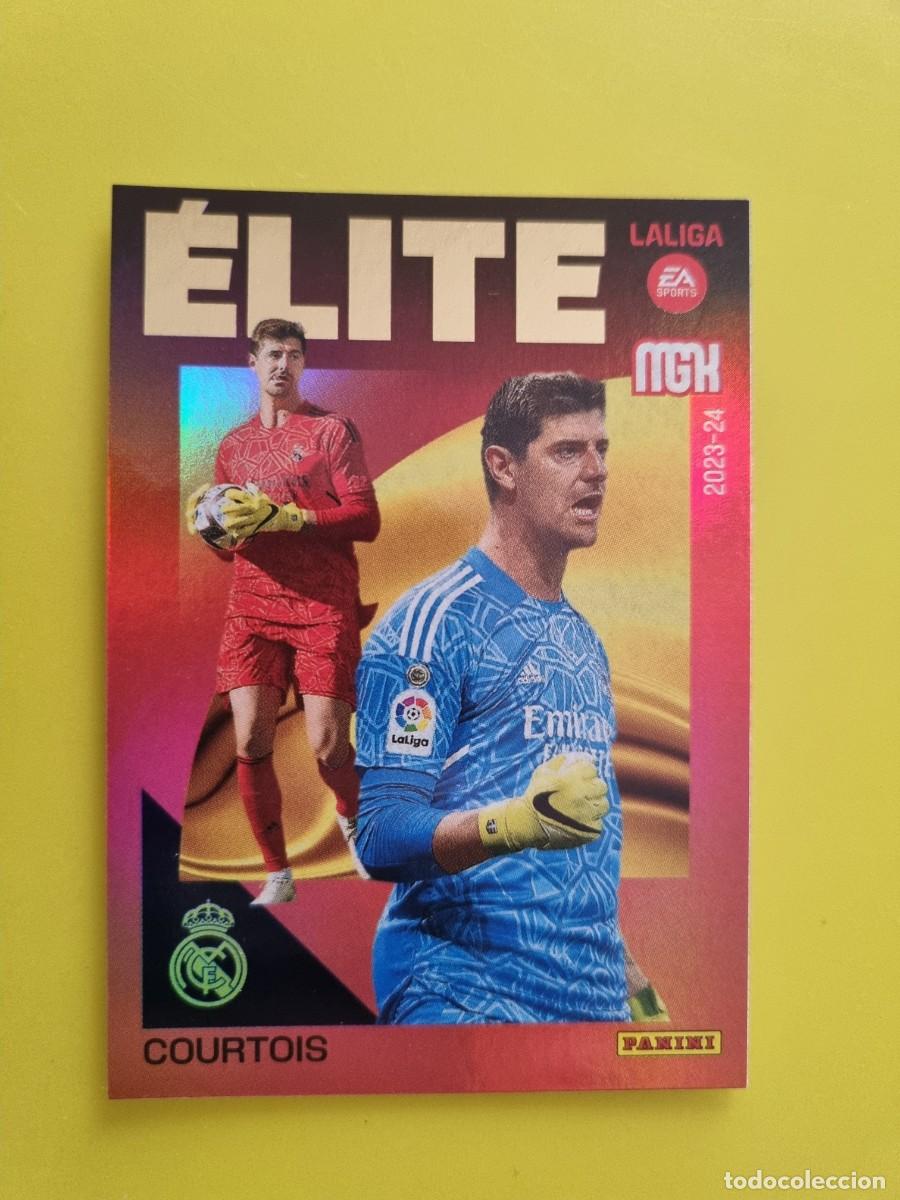 Fu&szlig;ball-Sticker: CROMO FUTBOL 23 24 2023 2024 MEGACRACKS ELITE 2 COURTOIS REAL MADRID AR1026