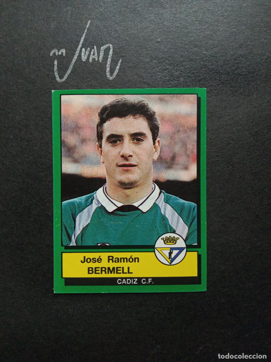 Fu&szlig;ball-Sticker: N&ordm; 58 BERMELL CADIZ CF ⚽ PANINI &reg; 1989 1990 89 90 LIGA FUTBOL SIN PEGAR NUNCA PEGADO