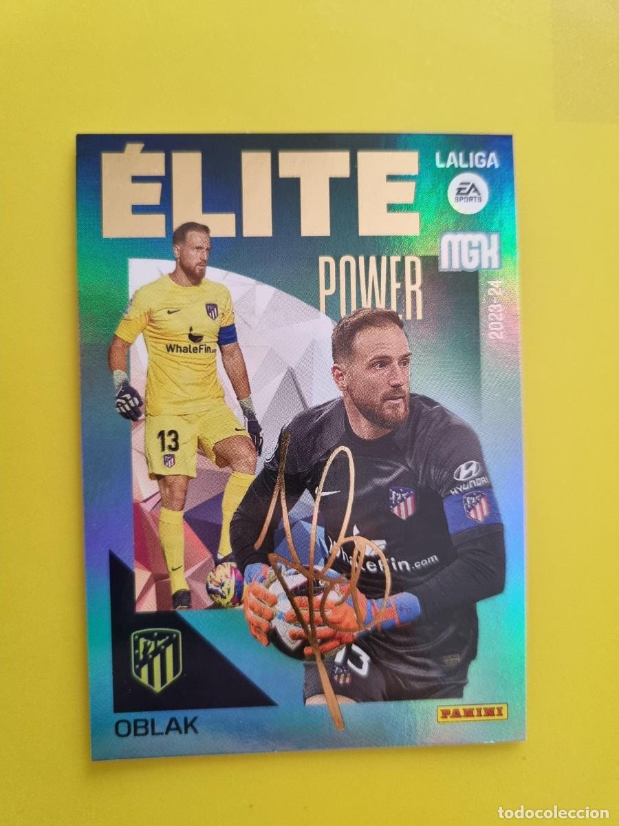 Cartes &agrave; collectionner de Football: CROMO FUTBOL 23 24 2023 2024 MEGACRACKS ELITE POWER 12 OBLAK AT DE MADRID AR1026