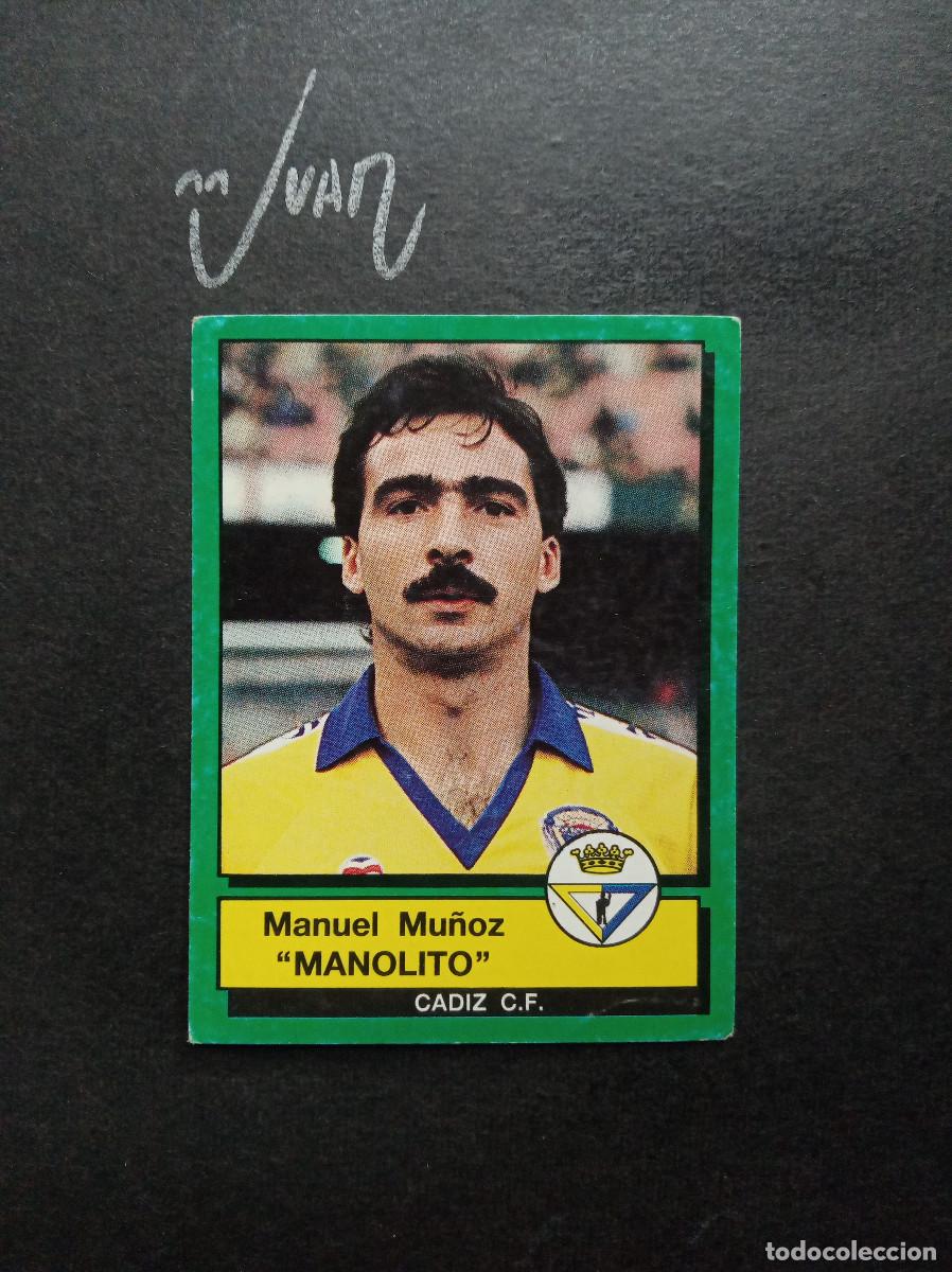 Cartes &agrave; collectionner de Football: N&ordm; 65 ''MANOLITO'' CADIZ CF ⚽ PANINI &reg; 1989 1990 89 90 LIGA FUTBOL SIN PEGAR NUNCA PEGADO