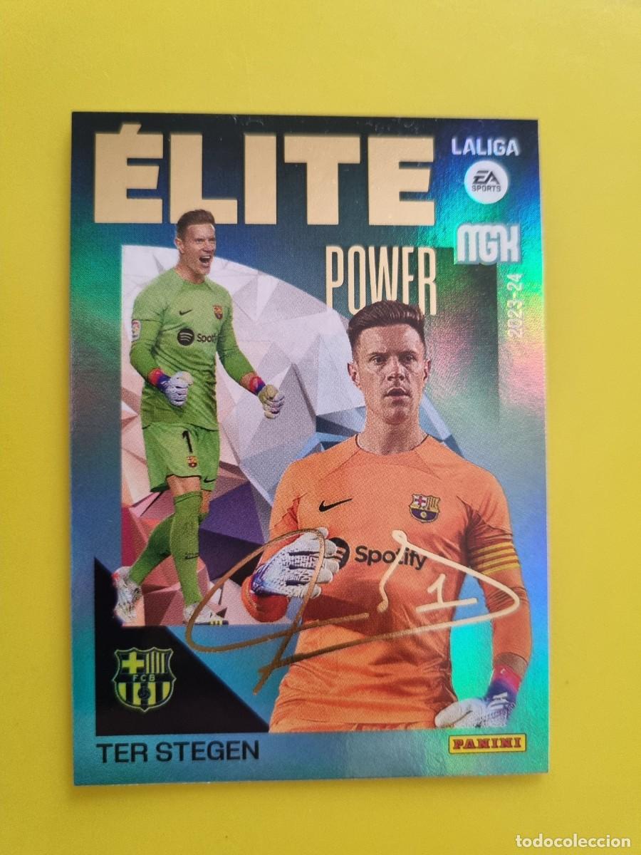 Cartes &agrave; collectionner de Football: CROMO FUTBOL 23 24 2023 2024 MEGACRACKS ELITE POWER 14 TER STEGEN FC BARCELONA AR1026