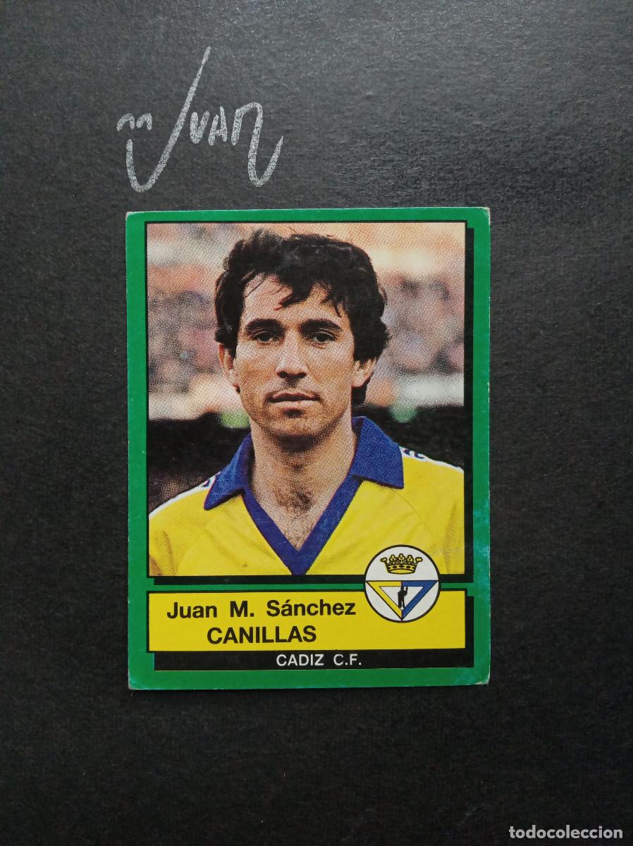 Cartes &agrave; collectionner de Football: N&ordm; 66 CANILLAS CADIZ CF ⚽ PANINI &reg; 1989 1990 89 90 LIGA FUTBOL SIN PEGAR NUNCA PEGADO