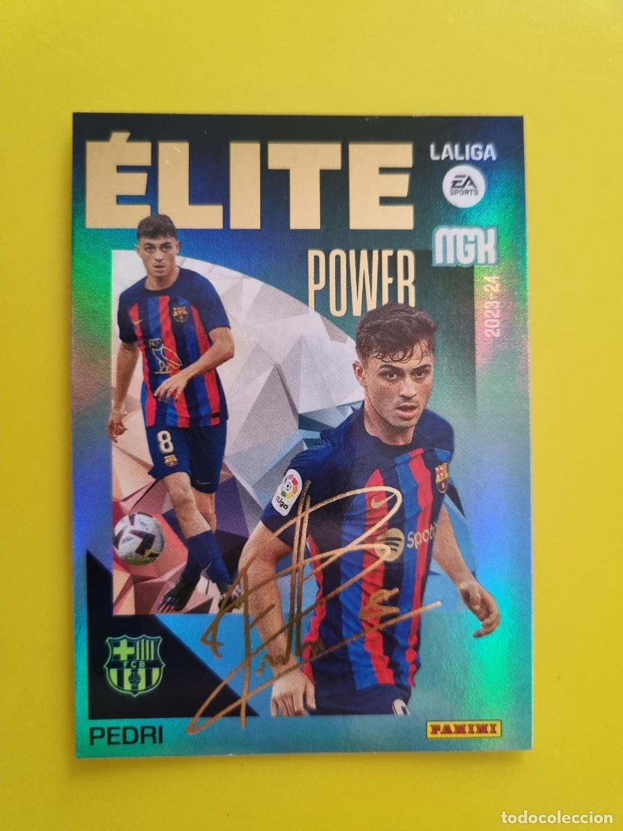 Cartes &agrave; collectionner de Football: CROMO FUTBOL 23 24 2023 2024 MEGACRACKS ELITE POWER 13 PEDRI FC BARCELONA AR1026