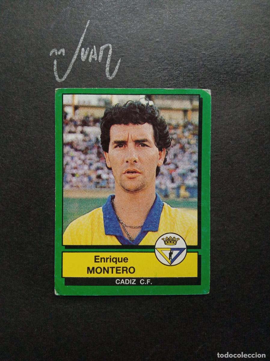 Cromos de f&uacute;tbol: N&ordm; 67 MONTERO CADIZ CF ⚽ PANINI &reg; 1989 1990 89 90 LIGA FUTBOL SIN PEGAR NUNCA PEGADO