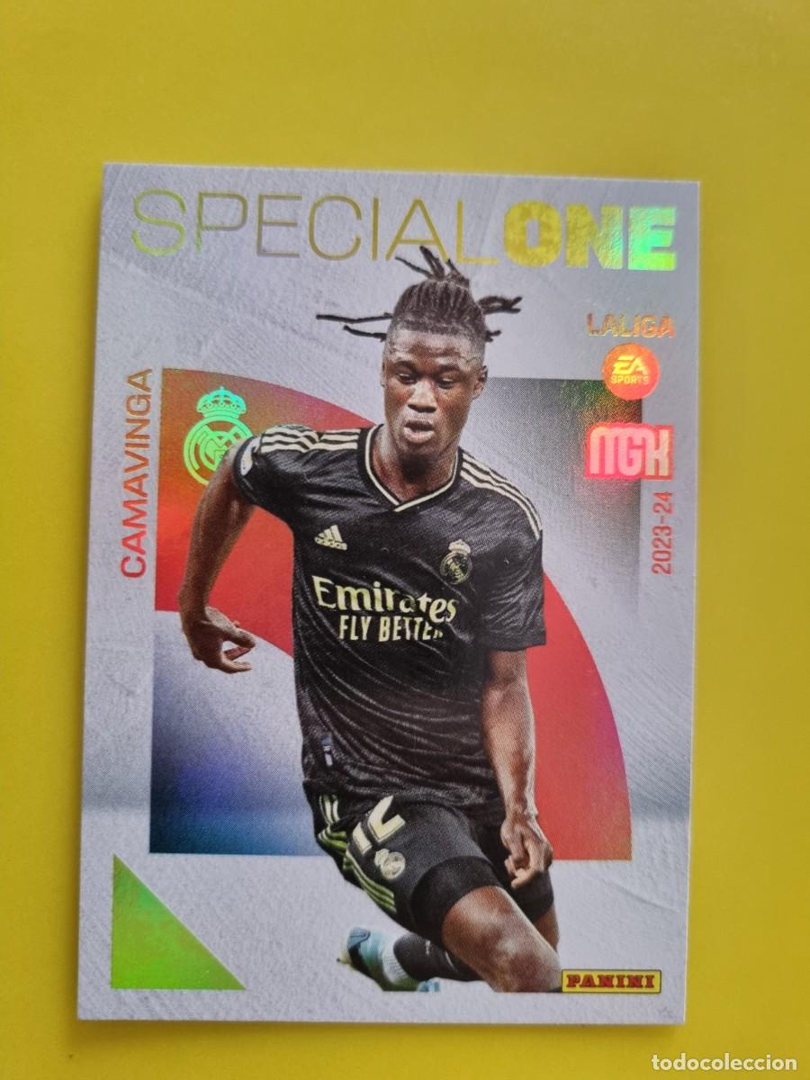 Cromos de f&uacute;tbol: CROMO FUTBOL 23 24 2023 2024 MEGACRACKS SPECIAL ONE 386 CAMAVINGA REAL MADRID AR1026