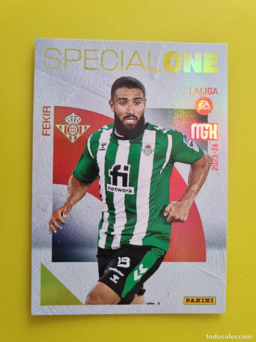 Figurine di Calcio: CROMO FUTBOL 23 24 2023 2024 MEGACRACKS SPECIAL ONE 391 FEKIR REAL BETIS AR1026