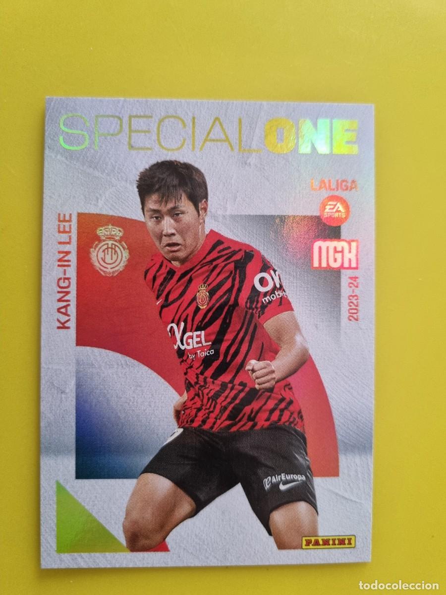 Fu&szlig;ball-Sticker: CROMO FUTBOL 23 24 2023 2024 MEGACRACKS SPECIAL ONE 396 KANG IN LEE MALLORCA AR1026