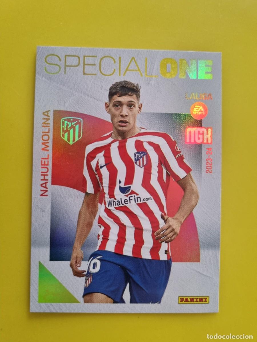 Cromos de Futebol: CROMO FUTBOL 23 24 2023 2024 MEGACRACKS SPECIAL ONE 401 NAHUEL MOLINA AT DE MADRID AR1026