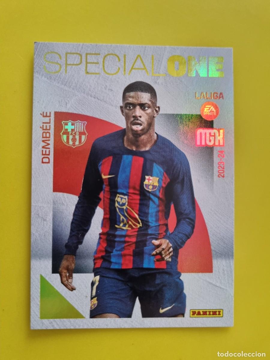 Cromos de Futebol: CROMO FUTBOL 23 24 2023 2024 MEGACRACKS SPECIAL ONE 390 DEMBELE FC BARCELONA AR1026