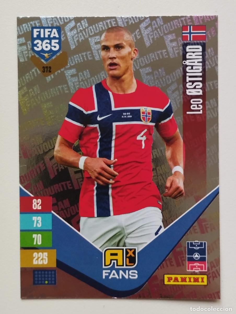 Cromos de Futebol: CROMO CARD ADRENALYN FIFA 365 2026 2027 26 27 FAN FAVOURITE 372 LEO OSTIGARD NORUEGA