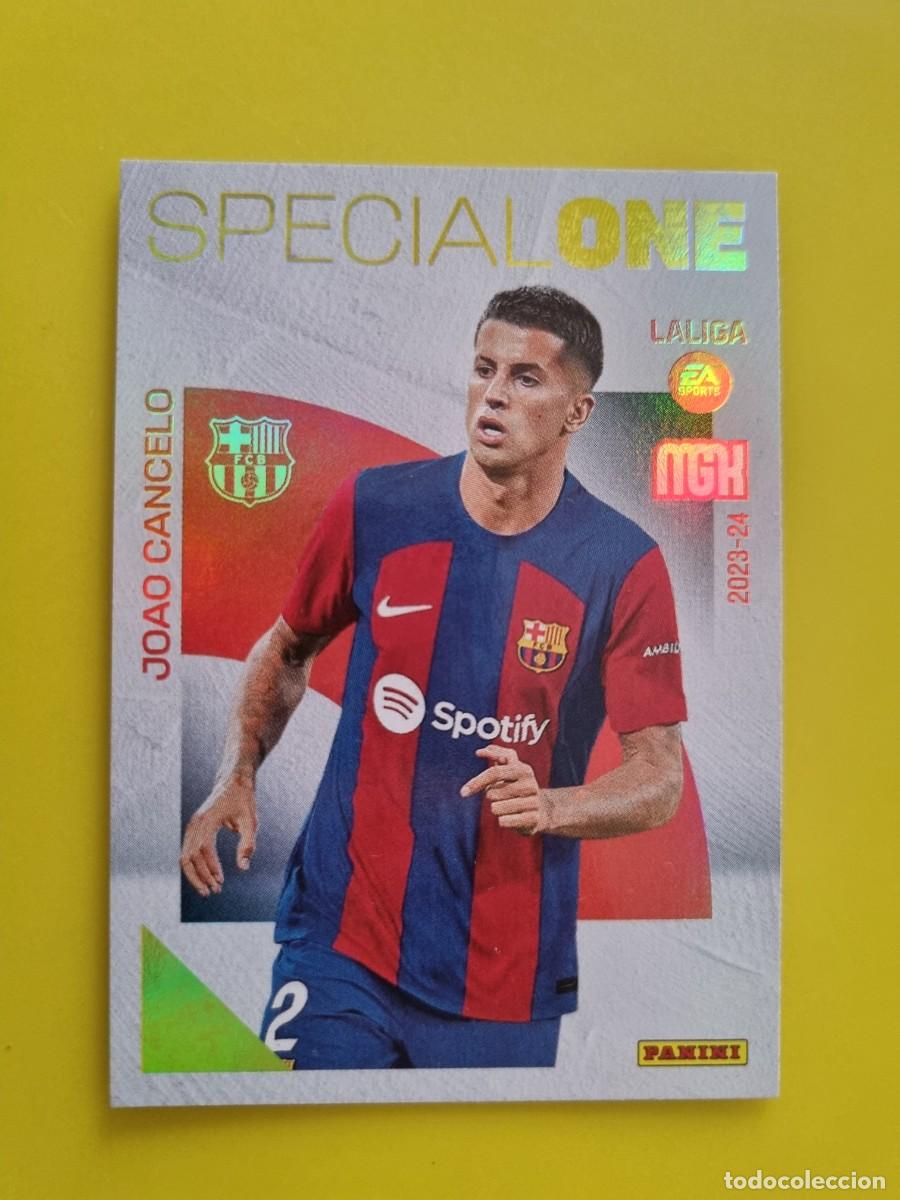 Cromos de Futebol: CROMO FUTBOL 23 24 2023 2024 MEGACRACKS SPECIAL ONE 509 JOA CANCELO FC BARCELONA AR1026