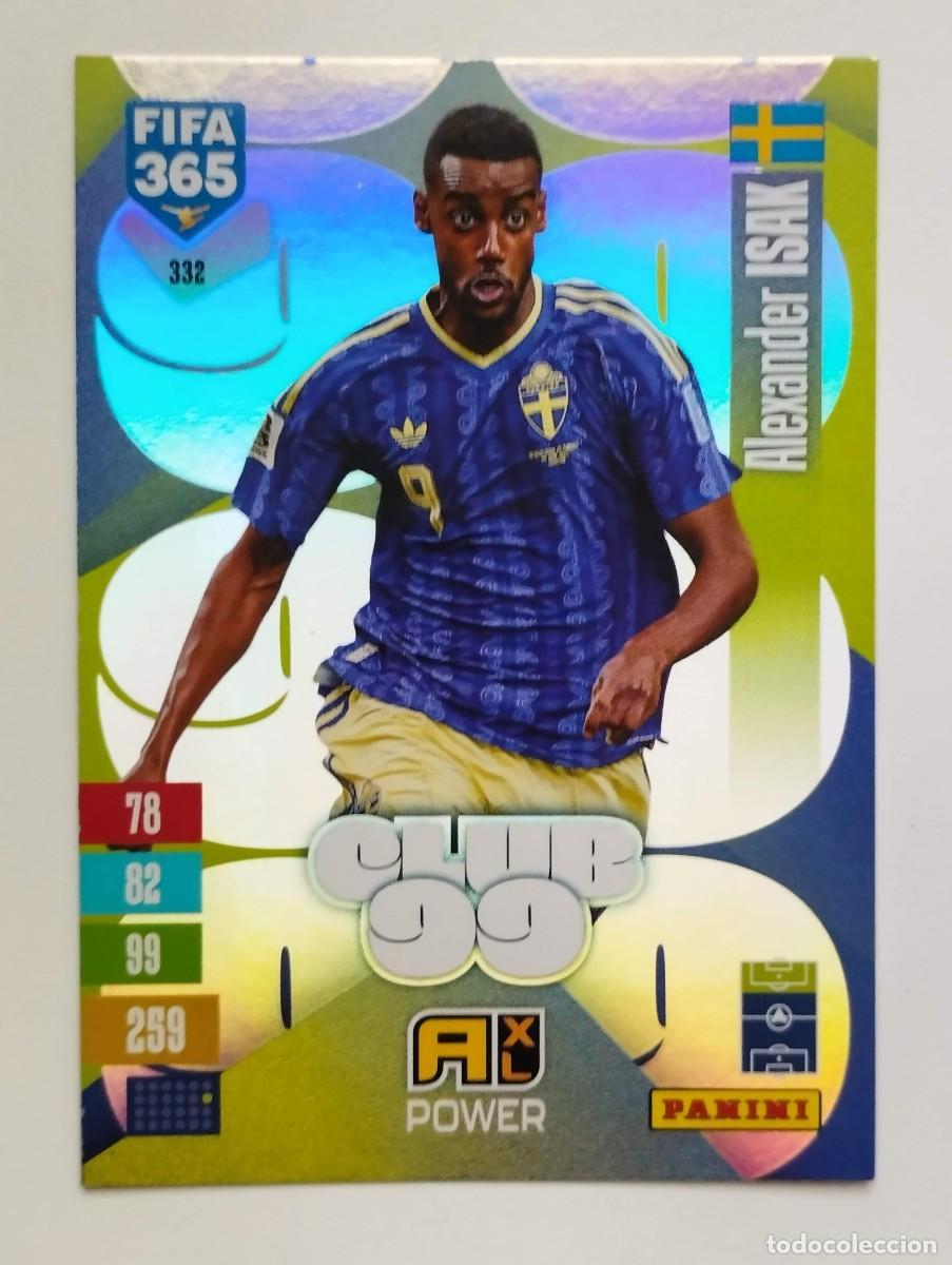 Cromos de Futebol: CROMO CARD ADRENALYN FIFA 365 2026 2027 26 27 CLUB 99 332 ALEXANDER ISAK SUECIA