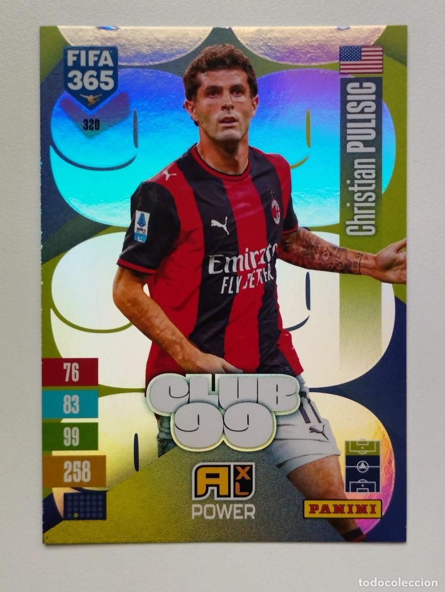 Cartes &agrave; collectionner de Football: CROMO CARD ADRENALYN FIFA 365 2026 2027 26 27 CLUB 99 320 CHRISTIAN PULISIC MILAN