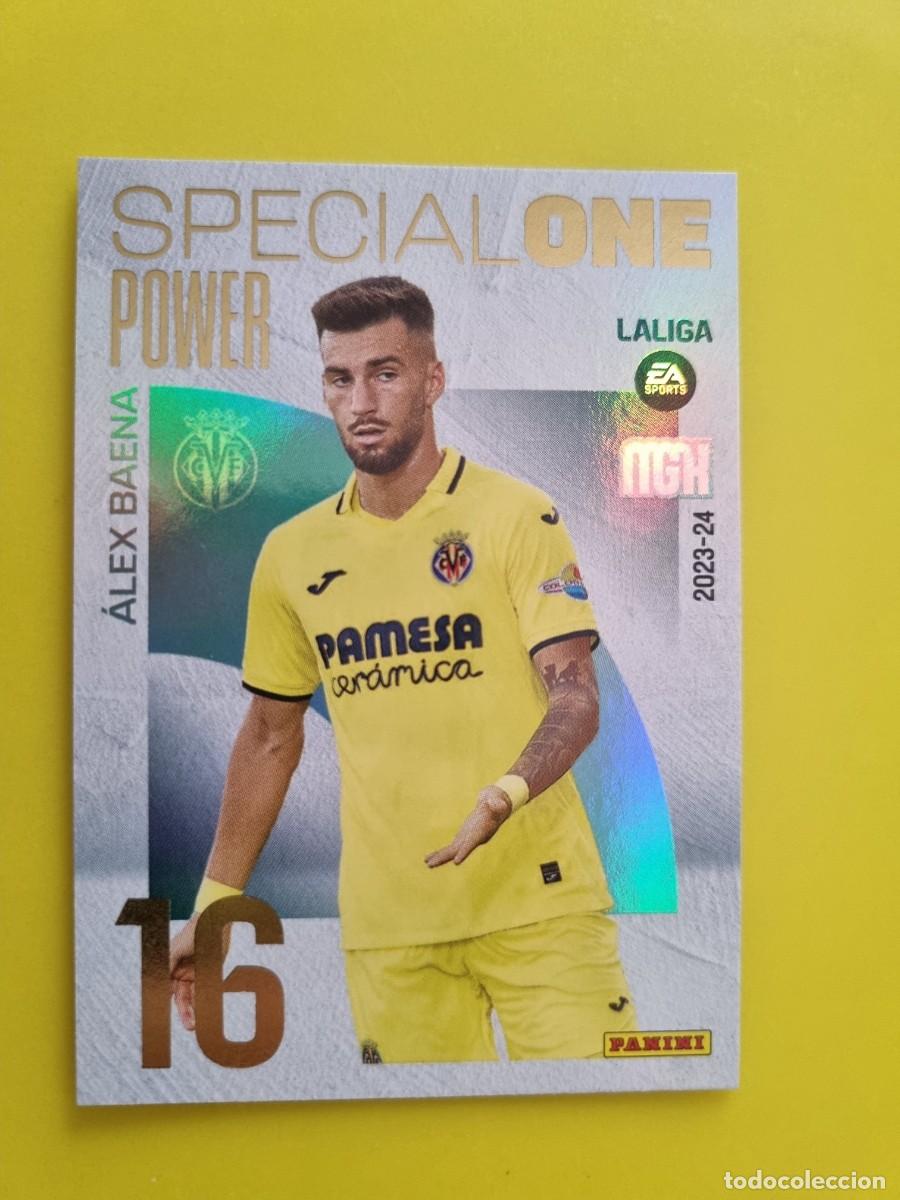 Cartes &agrave; collectionner de Football: CROMO FUTBOL 23 24 2023 2024 MEGACRACKS SPECIAL ONE POWER 380 ALEX BAENA VILLARREAL AR1026