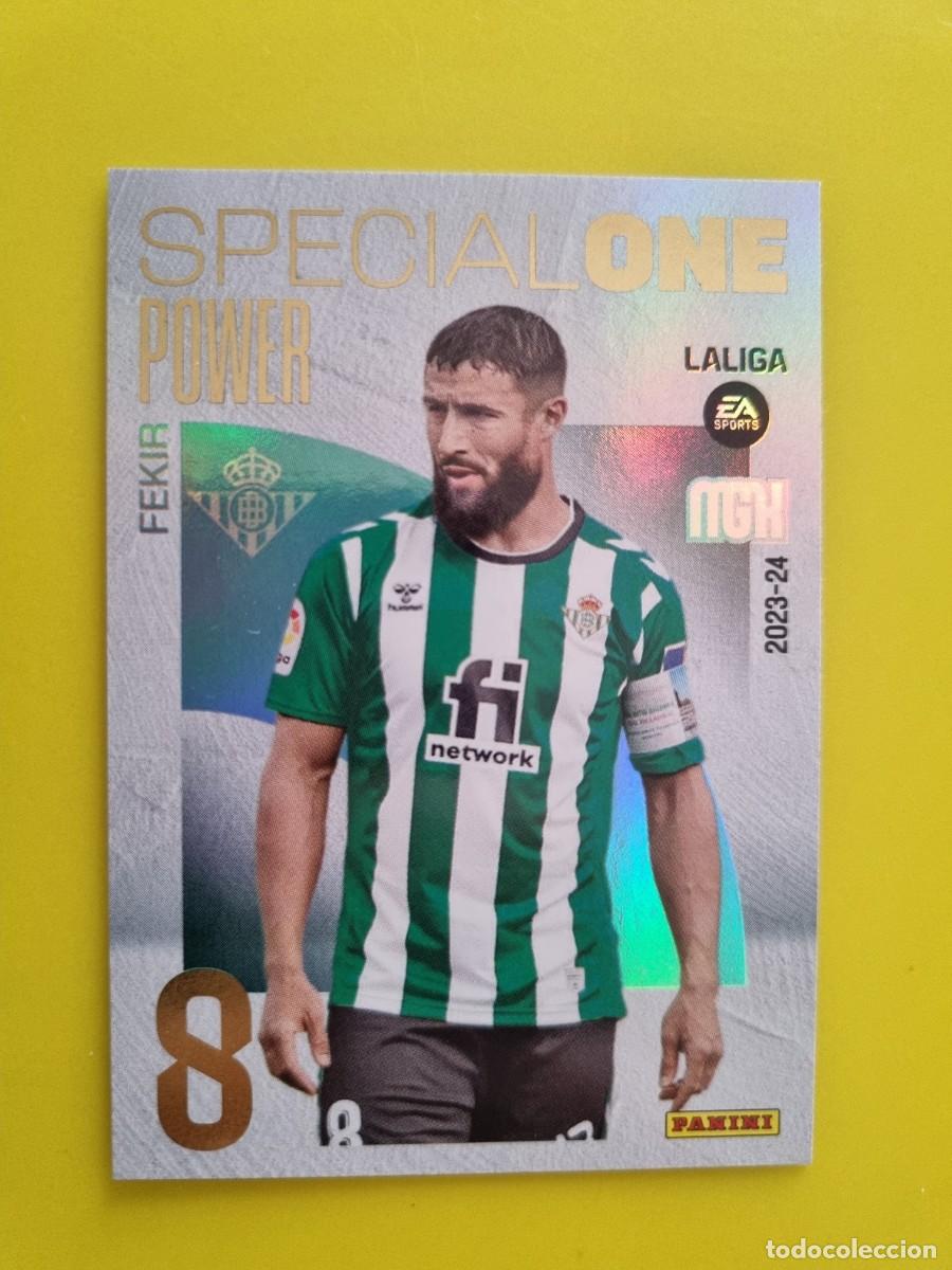 Football Stickers: CROMO FUTBOL 23 24 2023 2024 MEGACRACKS SPECIAL ONE POWER 391 FEKIR REAL BETIS AR1026