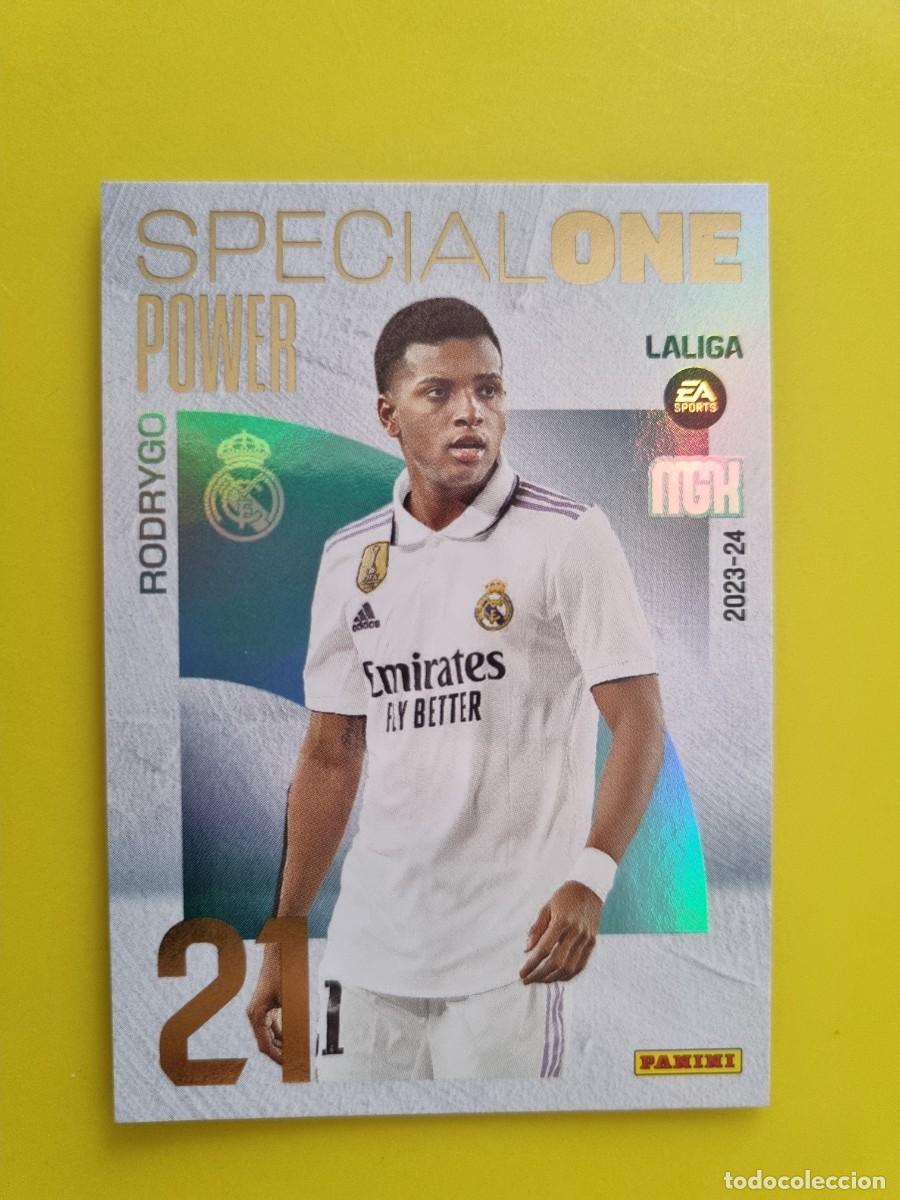 Football Stickers: CROMO FUTBOL 23 24 2023 2024 MEGACRACKS SPECIAL ONE POWER 403 RODRYGO REAL MADRID AR1026