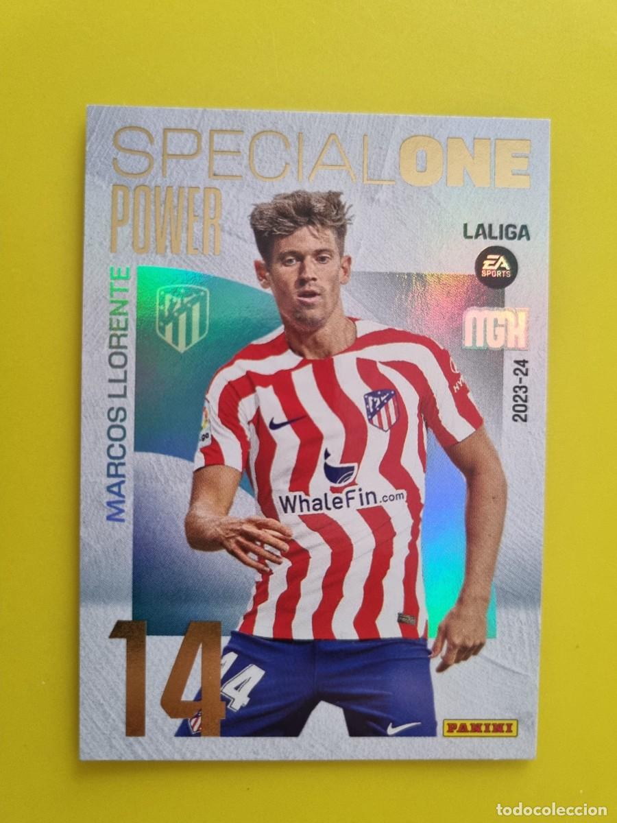 Football Stickers: CROMO FUTBOL 23 24 2023 2024 MEGACRACKS SPECIAL ONE POWER 398 MARCOS LLORENTE AT DE MADRID AR1026