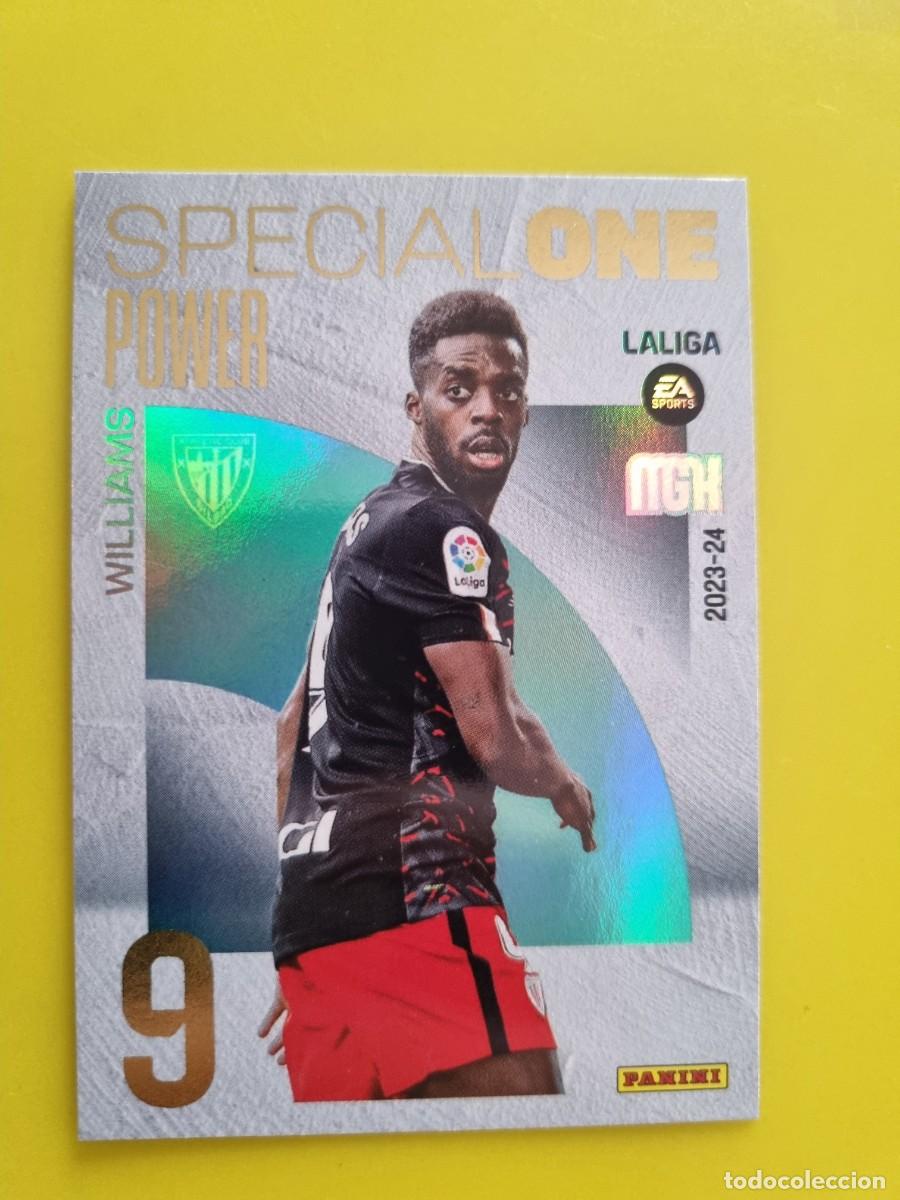 Cromos de Futebol: CROMO FUTBOL 23 24 2023 2024 MEGACRACKS SPECIAL ONE POWER 405 WILLIAMS ATH BILBAO AR1026