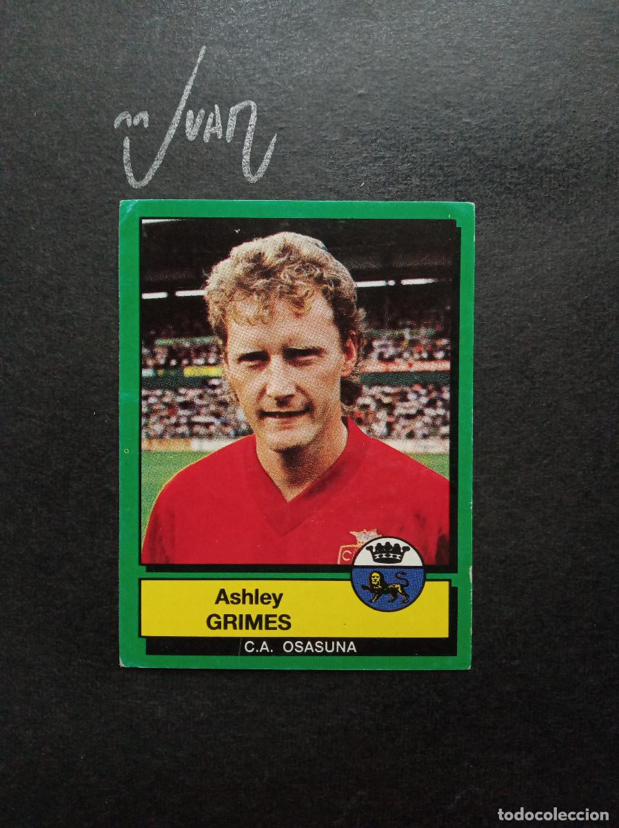 Cromos de f&uacute;tbol: N&ordm; 189 ASHLEY GRIMES CA OSASUNA IRLANDA⚽ PANINI &reg; 1989 1990 89 90 LIGA FUTBOL SIN PEGAR NUNCA PEGADO