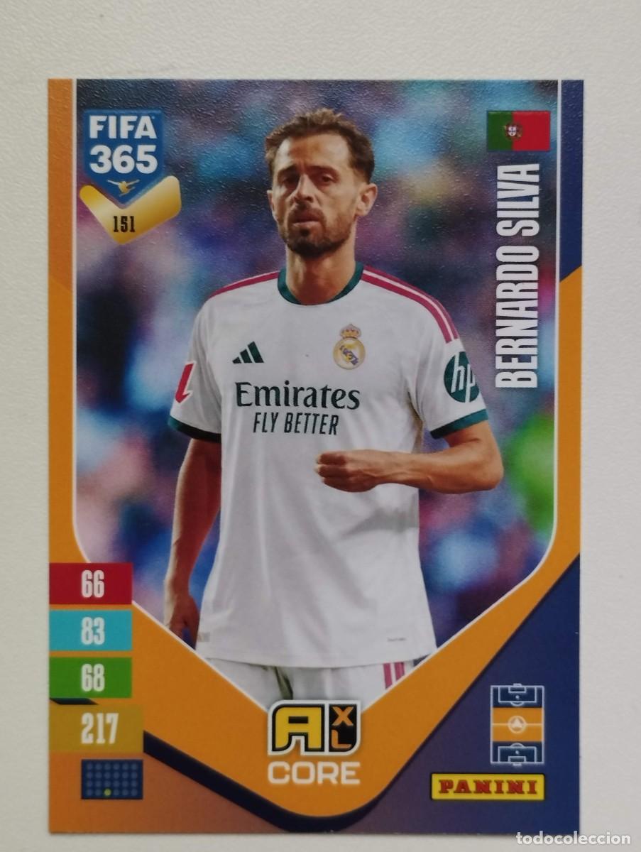 Cromos de f&uacute;tbol: CROMO CARD ADRENALYN FIFA 365 2026 2027 26 27 REAL MADRID 151 BERNARDO SILVA