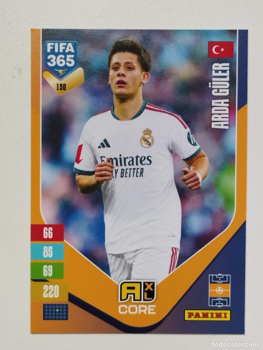 Football Stickers: CROMO CARD ADRENALYN FIFA 365 2026 2027 26 27 REAL MADRID 150 ARDA GULER