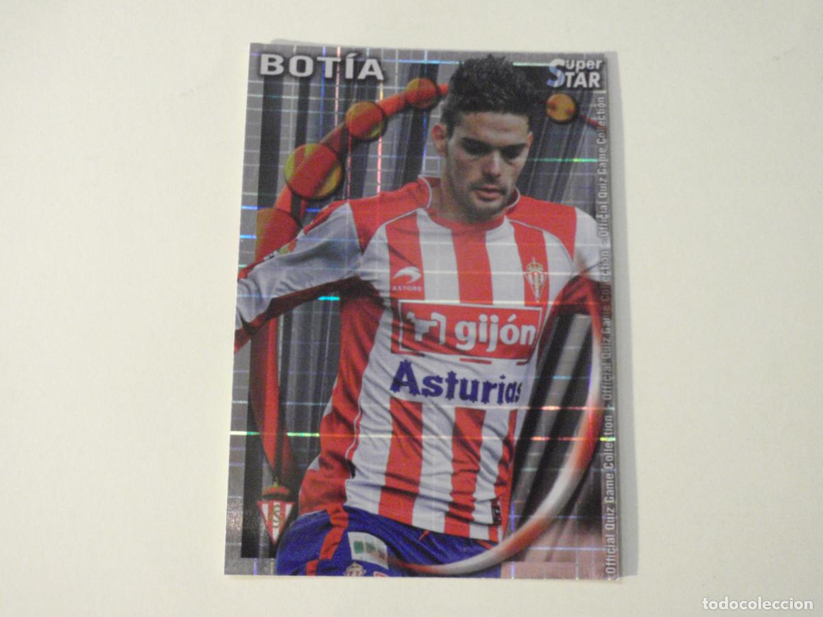 Football Stickers: 402 BOT&Iacute;A Sporting SUPERSTAR CUADROS. MUNDICROMO 2010 2011 LAS FICHAS QUIZ DE LA LIGA 10 11