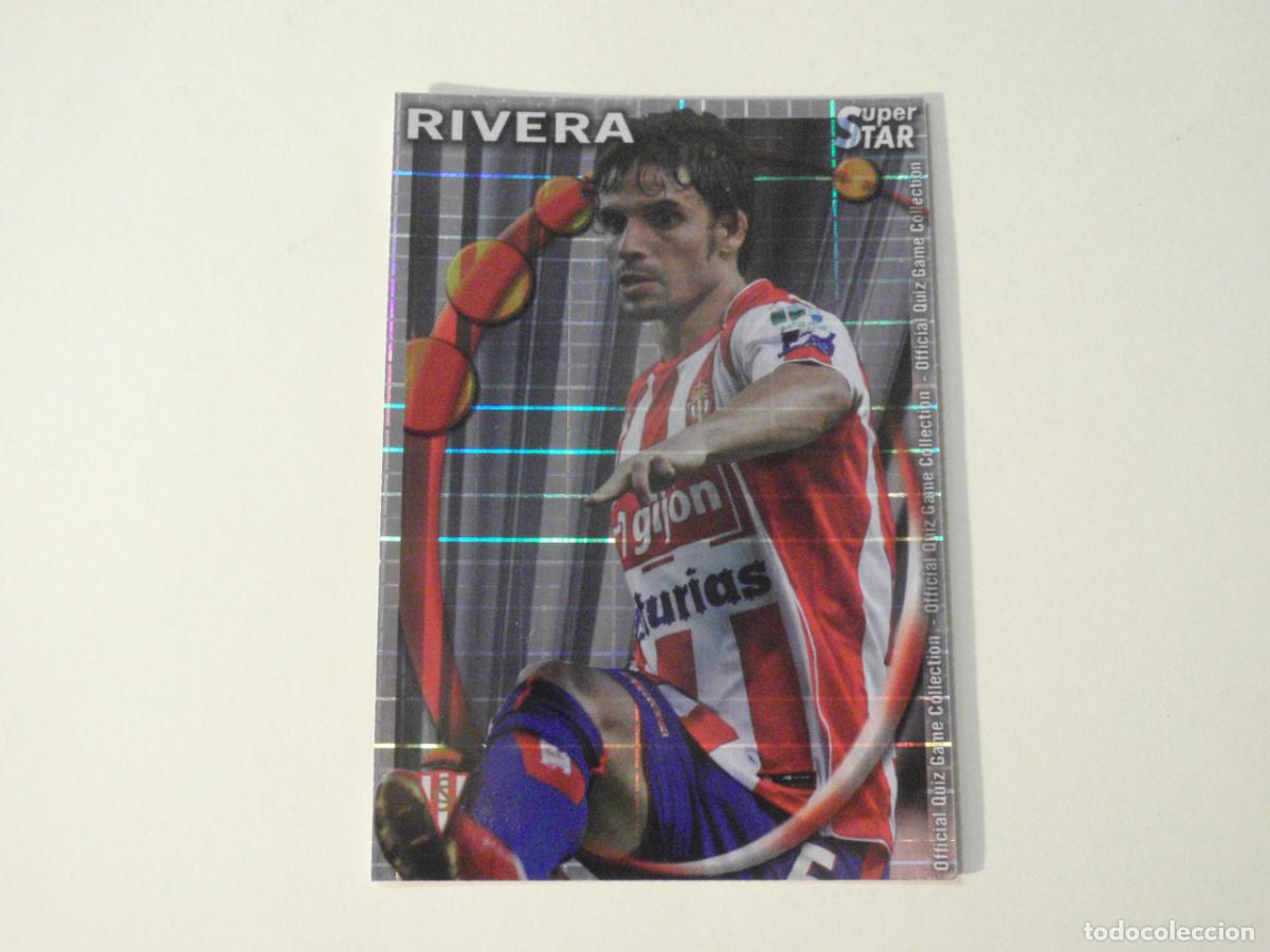 Cartes &agrave; collectionner de Football: 403 RIVERA Sporting SUPERSTAR CUADROS. MUNDICROMO 2010 2011 LAS FICHAS QUIZ DE LA LIGA 10 11