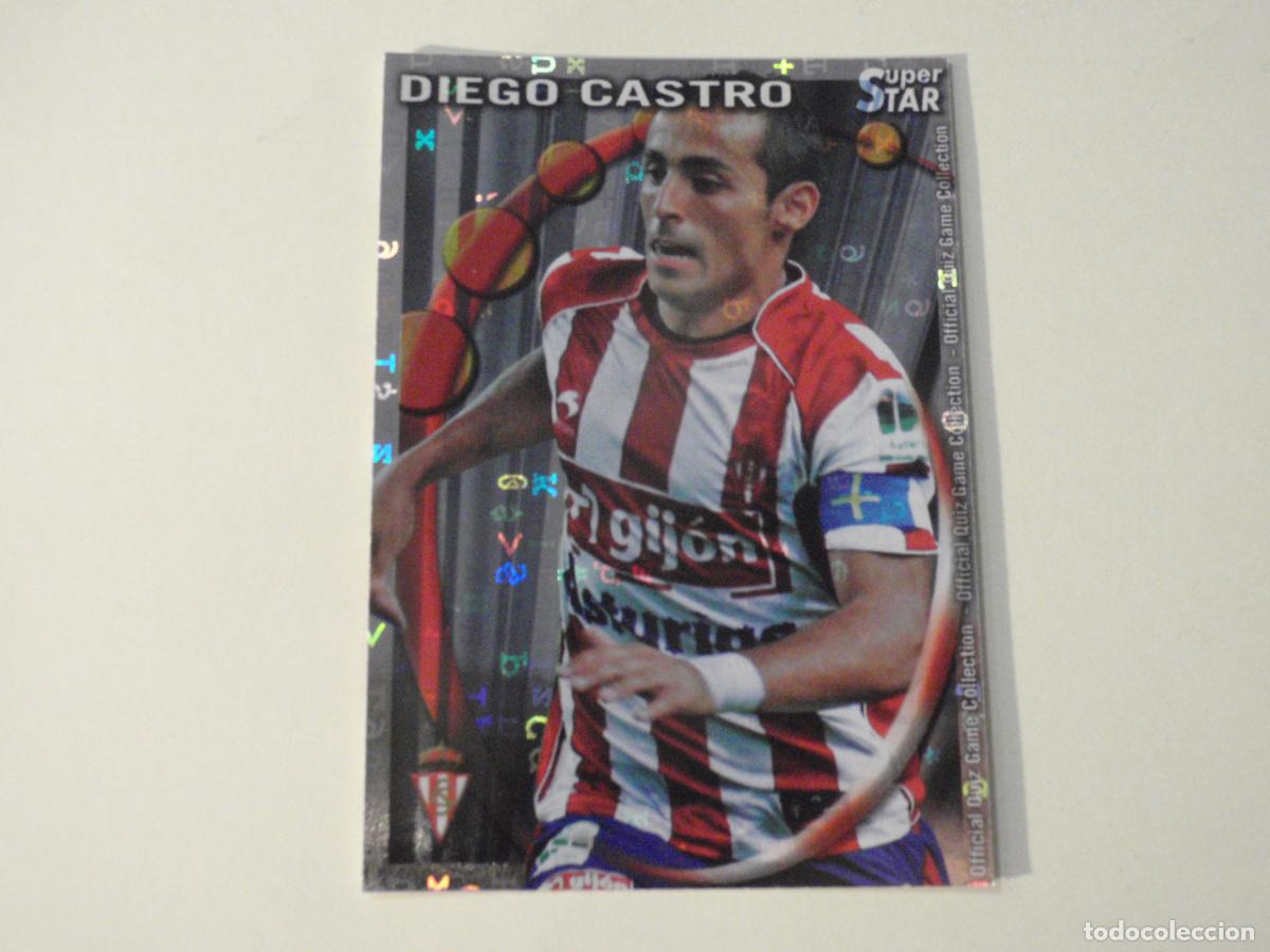 Cromos de f&uacute;tbol: 404 DIEGO CASTRO Sporting SUPERSTAR LETRAS. MUNDICROMO 2010 2011 LAS FICHAS QUIZ DE LA LIGA 10 11